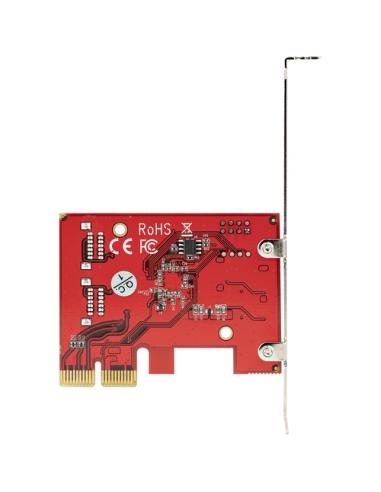 StarTech.com Tarjeta PCIe Controladora SATA de 4 Puertos - Tarjeta de Expansión PCI Express SATA - 6Gbps - Perfil Bajo/Completo 