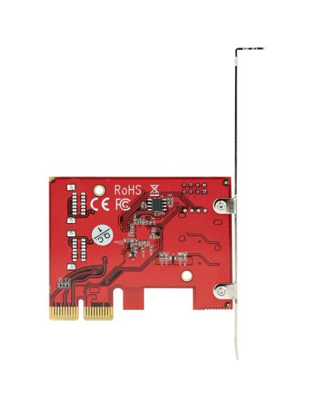 StarTech.com Tarjeta PCIe Controladora SATA de 4 Puertos - Tarjeta de Expansión PCI Express SATA - 6Gbps - Perfil Bajo/Completo 