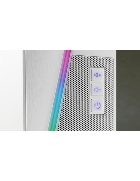 Mars Gaming ALTAVOCES 2.0 BLUETOOTH 5.0 MS7 WHITE 20W RMS ILUMINACION RGB DINAMICO PROCESADOR DSP