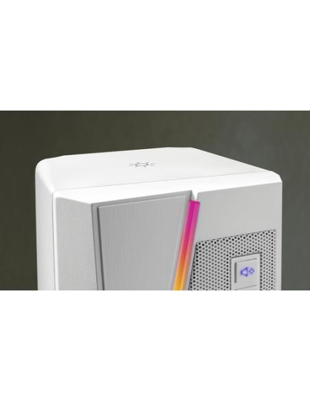 Mars Gaming ALTAVOCES 2.0 BLUETOOTH 5.0 MS7 WHITE 20W RMS ILUMINACION RGB DINAMICO PROCESADOR DSP