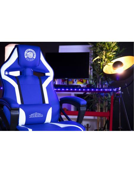 Konix My Hero Academia KX MHA GAMING CHAIR Silla para videojuegos universal Asiento acolchado Azul, Blanco