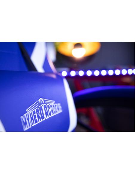 Konix My Hero Academia KX MHA GAMING CHAIR Silla para videojuegos universal Asiento acolchado Azul, Blanco