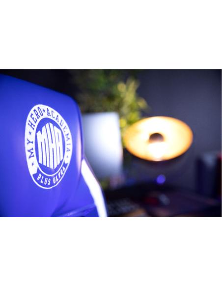 Konix My Hero Academia KX MHA GAMING CHAIR Silla para videojuegos universal Asiento acolchado Azul, Blanco