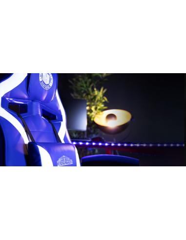 Konix My Hero Academia KX MHA GAMING CHAIR Silla para videojuegos universal Asiento acolchado Azul, Blanco