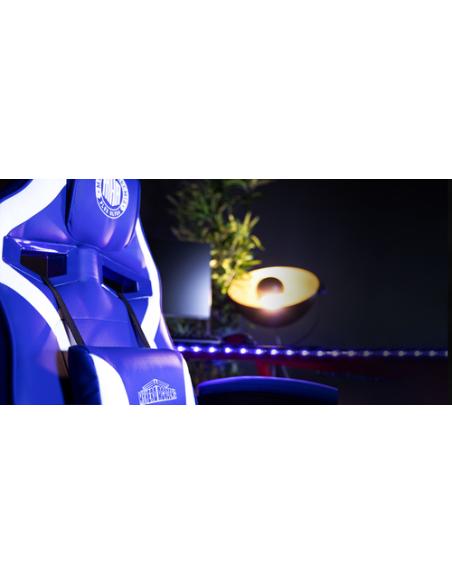 Konix My Hero Academia KX MHA GAMING CHAIR Silla para videojuegos universal Asiento acolchado Azul, Blanco