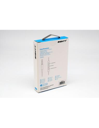 Eightt EAUR-XI auricular y casco Auriculares Alámbrico Dentro de oído Llamadas/Música Blanco