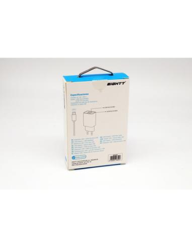 Eightt ECW-M cargador de dispositivo móvil Universal Blanco Corriente alterna Interior