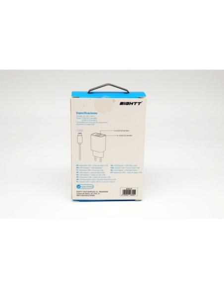 Eightt ECW-IP cargador de dispositivo móvil Universal Blanco Corriente alterna Interior