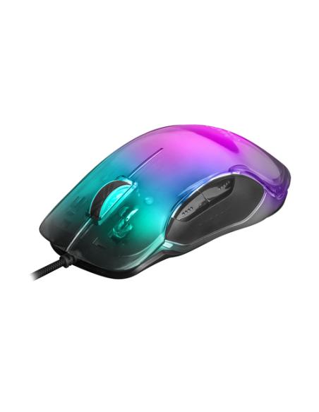 Mars Gaming MMGLOW Ratón, Negro, One size