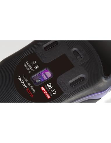 Mars Gaming MMGLOW Ratón, Negro, One size