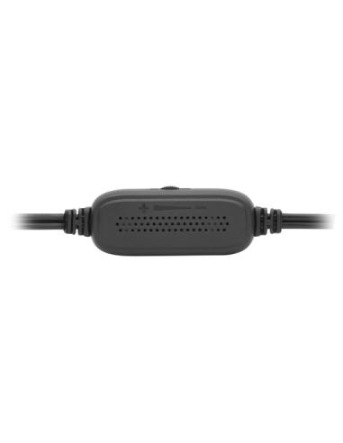 Mars Gaming MSCUBE Negro, Altavoces Gaming RGB Compactos, Procesador Sonido DSP 8W, Control Volumen