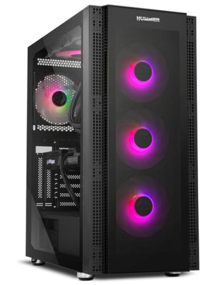 NOX Hummer Horus Midi Tower Negro