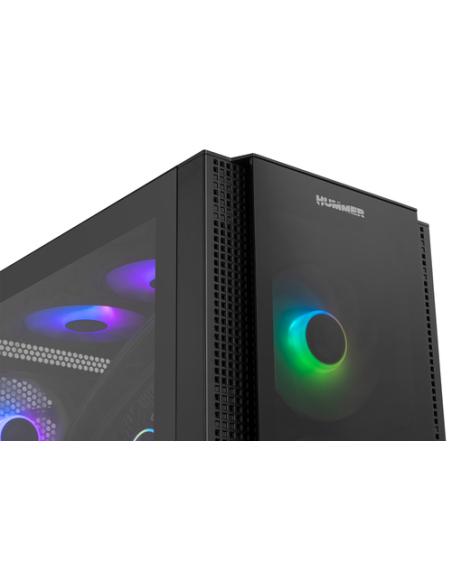 NOX Hummer Horus Midi Tower Negro