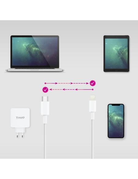 Nanocable Cable Lightning a USB-C, 50 cm