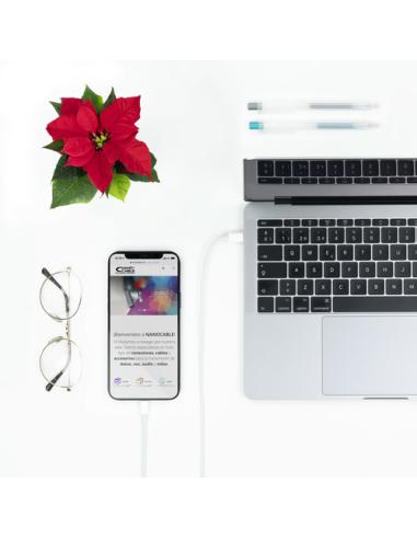 Nanocable Cable Lightning a USB-C, 50 cm