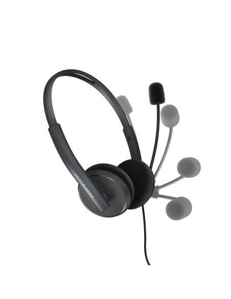 Energy Sistem Office 2 Auriculares Alámbrico Diadema Oficina/Centro de llamadas Antracita