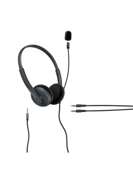 Energy Sistem Office 2 Auriculares Alámbrico Diadema Oficina/Centro de llamadas Antracita