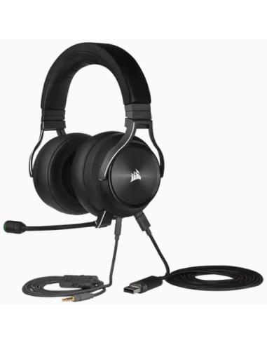 Corsair VIRTUOSO RGB Wireless XT Auriculares Inalámbrico y alámbrico Diadema Bluetooth Negro
