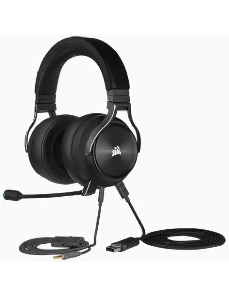 Corsair VIRTUOSO RGB Wireless XT Auriculares Inalámbrico y alámbrico Diadema Bluetooth Negro