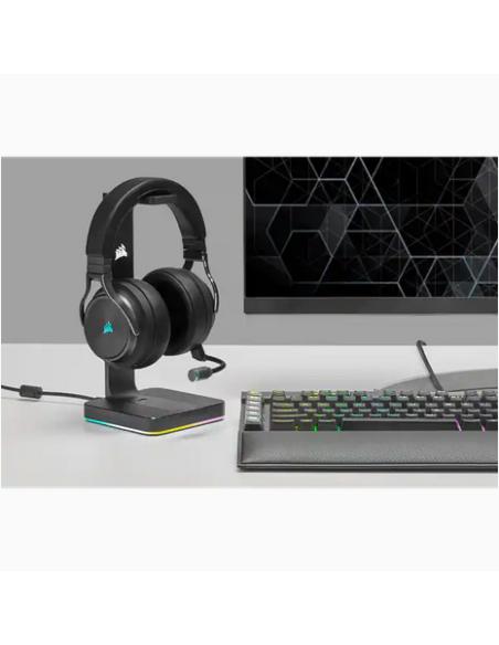 Corsair VIRTUOSO RGB Wireless XT Auriculares Inalámbrico y alámbrico Diadema Bluetooth Negro