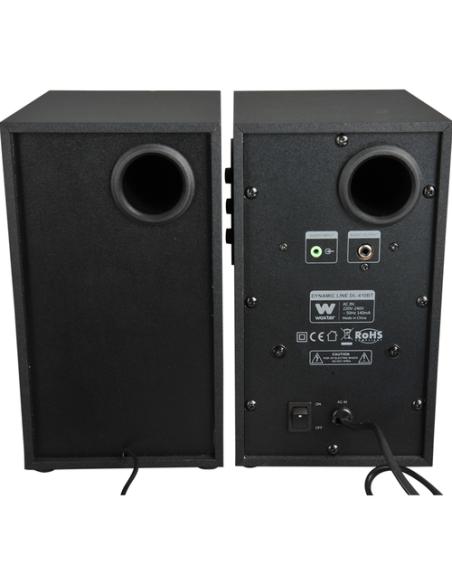 Woxter DL-410 BT De 1 vía Negro Alámbrico 150 W