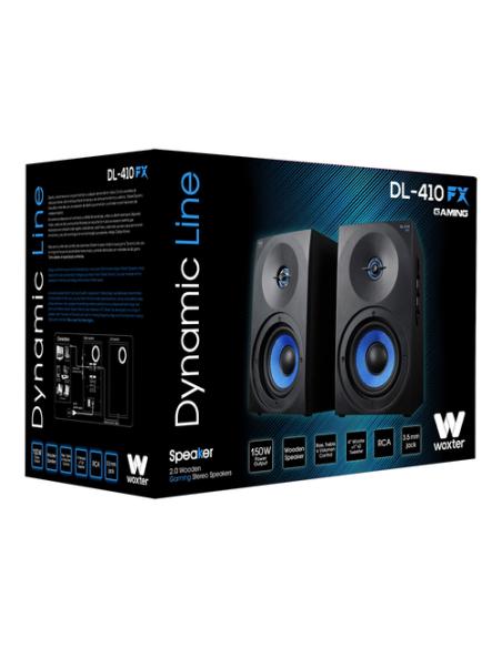 Woxter DL-410 FX De 1 vía Negro, Azul Alámbrico 150 W