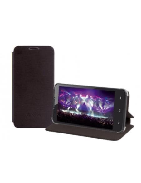 NGS Black Shade funda para teléfono móvil 12,7 cm (5") Folio Negro