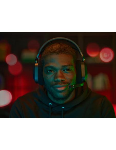 Corsair HS80 RGB Auriculares Inalámbrico Diadema Juego Negro