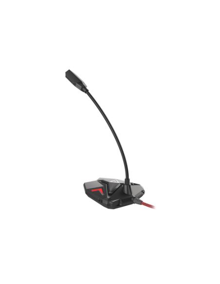 GENESIS Radium 100 Negro, Rojo Micrófono para PC