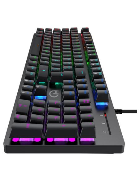 Hiditec GK400 ARGB teclado Juego USB Negro