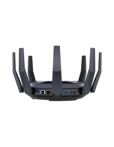 ASUS RT-AX89X AX6000 AiMesh router inalámbrico Ethernet Doble banda (2,4 GHz / 5 GHz) Negro