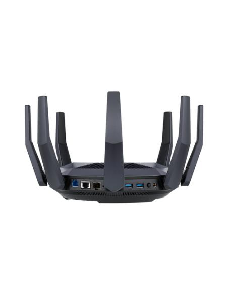 ASUS RT-AX89X AX6000 AiMesh router inalámbrico Ethernet Doble banda (2,4 GHz / 5 GHz) Negro