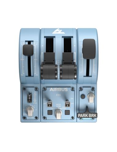 Thrustmaster TCA Quadrant Add-On Airbus Edition Negro, Azul Simulador de Vuelo PC