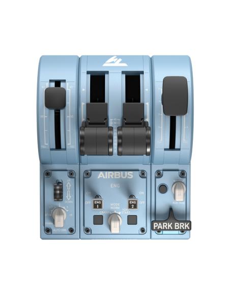 Thrustmaster TCA Quadrant Add-On Airbus Edition Negro, Azul Simulador de Vuelo PC