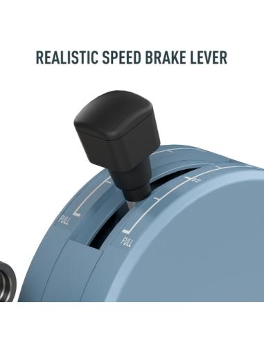 Thrustmaster TCA Quadrant Add-On Airbus Edition Negro, Azul Simulador de Vuelo PC