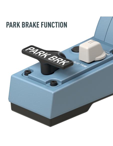 Thrustmaster TCA Quadrant Add-On Airbus Edition Negro, Azul Simulador de Vuelo PC