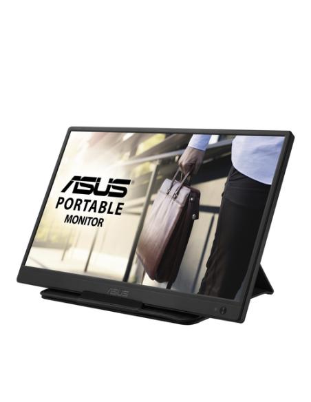 ASUS ZenScreen MB165B pantalla para PC 39,6 cm (15.6") 1366 x 768 Pixeles WXGA LCD Negro