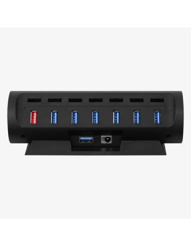 Streamplify HUB CTRL 7 USB 3.2 Gen 1 (3.1 Gen 1) Type-A Negro