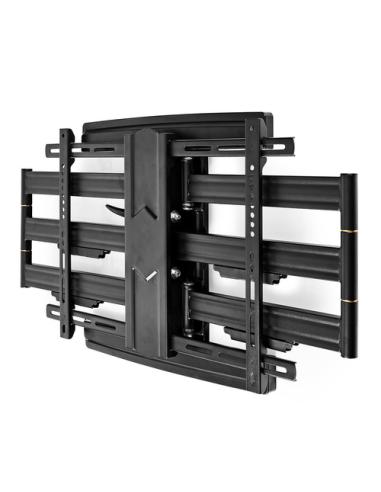 Nedis TVWM6551BK soporte para monitor 2,03 m (80") Pared Negro