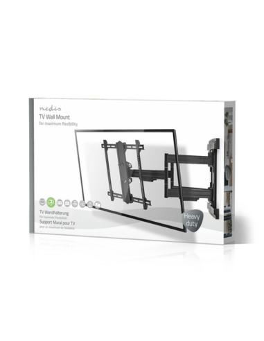 Nedis TVWM6551BK soporte para monitor 2,03 m (80") Pared Negro