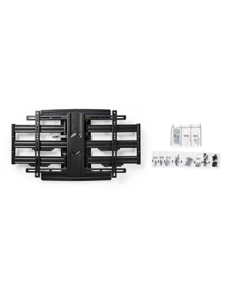 Nedis TVWM6551BK soporte para monitor 2,03 m (80") Pared Negro