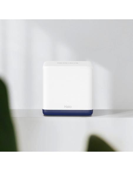 Mercusys Halo H50G (3-pack) Doble banda (2,4 GHz / 5 GHz) Wi-Fi 5 (802.11ac) Blanco Interno