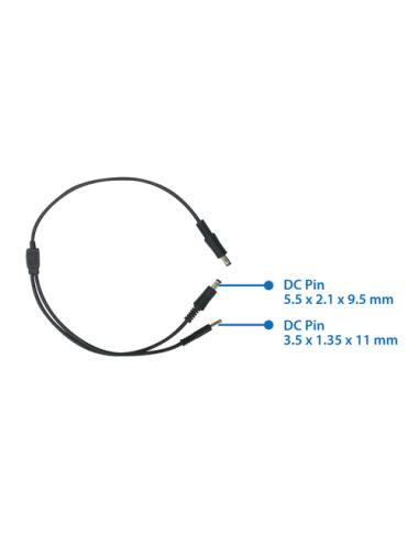 Edimax GP-101ST divisor de red Energía sobre Ethernet (PoE) Negro