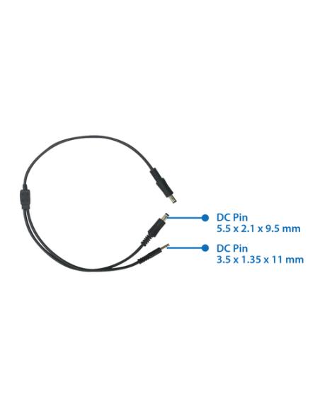 Edimax GP-101ST divisor de red Energía sobre Ethernet (PoE) Negro
