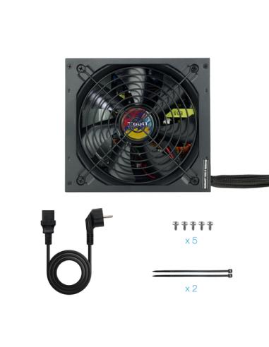 TooQ TQAPOLO-750SP unidad de fuente de alimentación 750 W 20+4 pin ATX ATX Negro