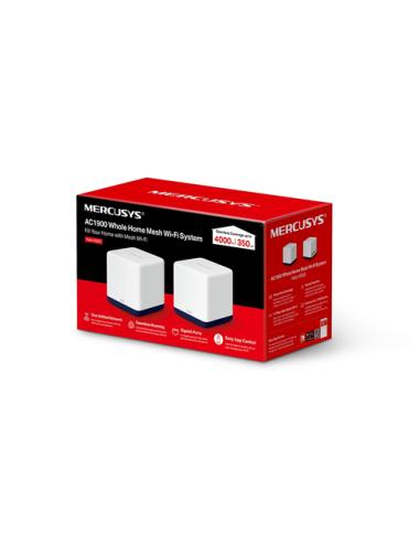 Mercusys Halo H50G (2-pack) Doble banda (2,4 GHz / 5 GHz) Wi-Fi 5 (802.11ac) Blanco 3 Interno