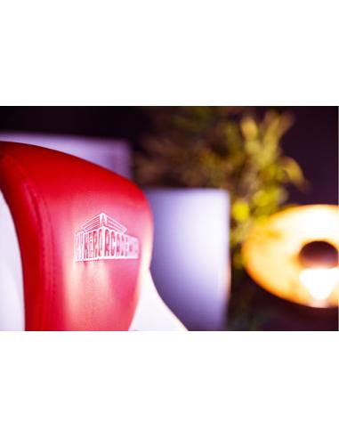 Konix My Hero Academia KX MHA JUNIOR GAMING CHAIR Silla para videojuegos universal Asiento acolchado Rojo, Blanco