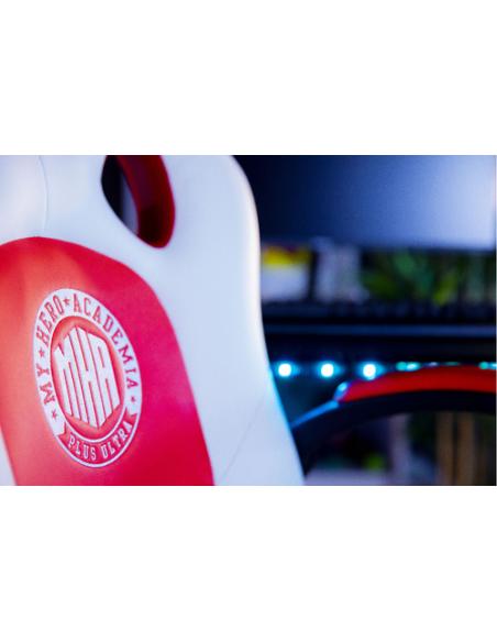 Konix My Hero Academia KX MHA JUNIOR GAMING CHAIR Silla para videojuegos universal Asiento acolchado Rojo, Blanco