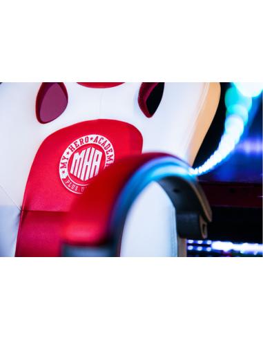 Konix My Hero Academia KX MHA JUNIOR GAMING CHAIR Silla para videojuegos universal Asiento acolchado Rojo, Blanco