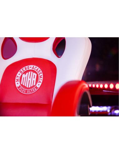 Konix My Hero Academia KX MHA JUNIOR GAMING CHAIR Silla para videojuegos universal Asiento acolchado Rojo, Blanco